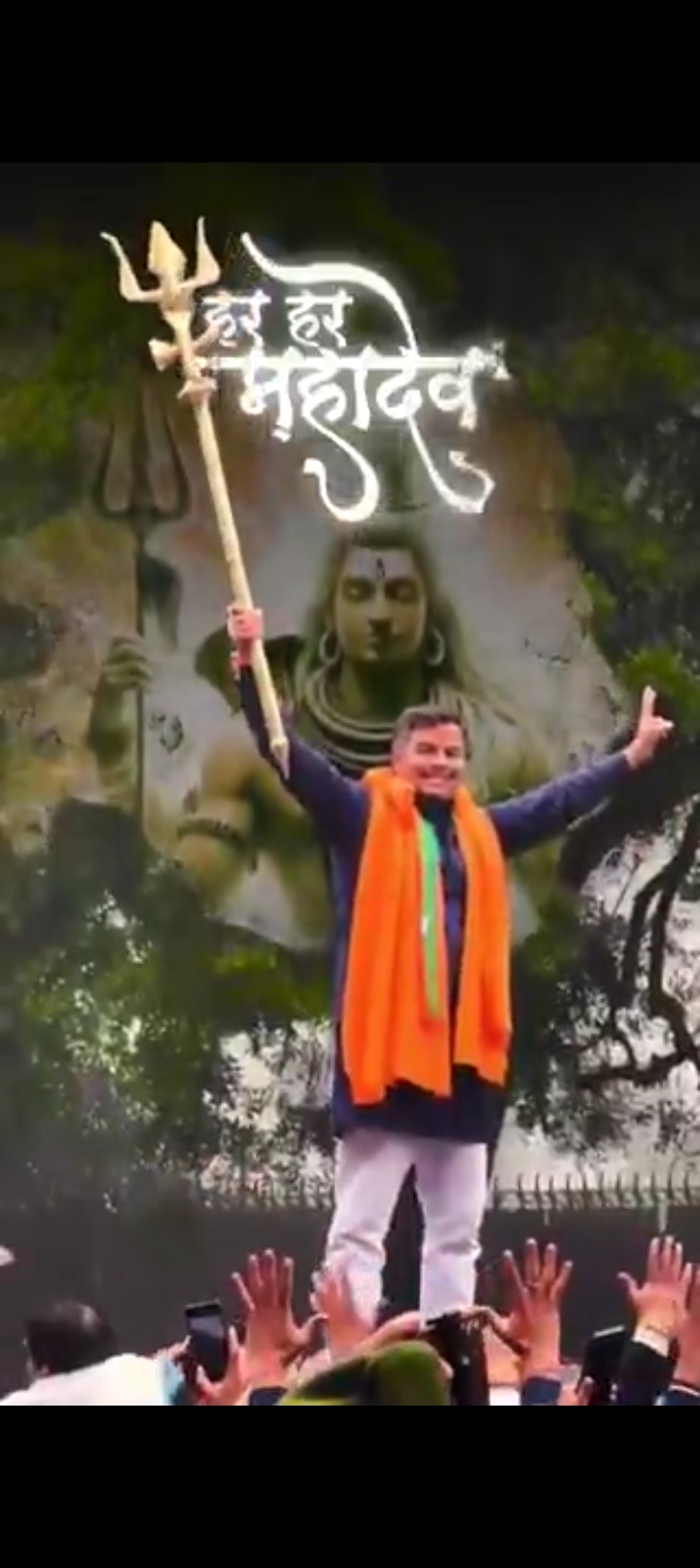 #HarHarMahadev 🚩🔱
#Delhi ki janta ne #hindutva party BJP ki 
