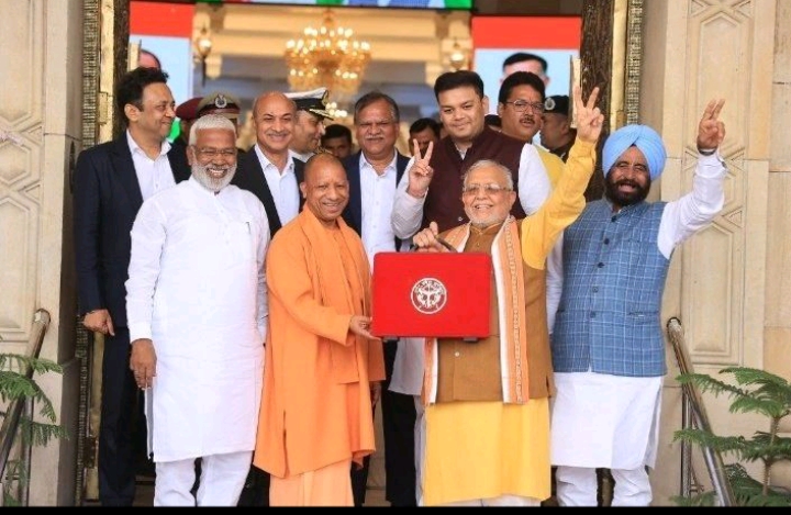 The Uttar Pradesh government has presented a budget of about