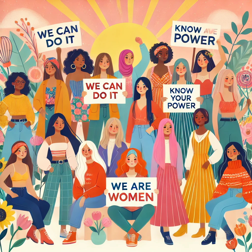 Happy International Women's Day 2025 🌻  
We are women 💪 
We 