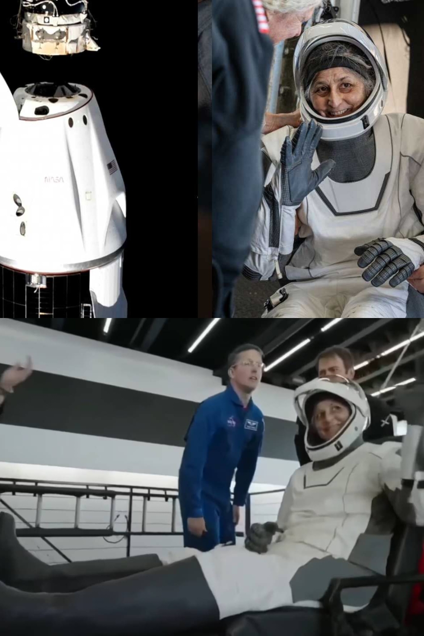 NASA astronauts Sunita Williams and Butch Wilmore have safel