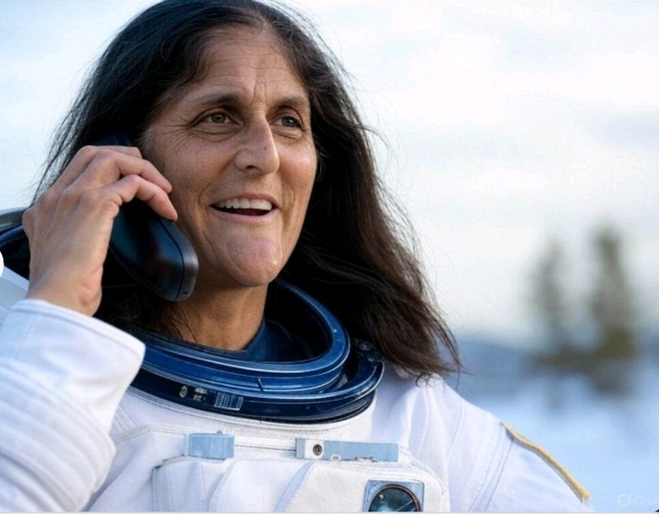 Breaking: Sunita Williams receives her first call moments af
