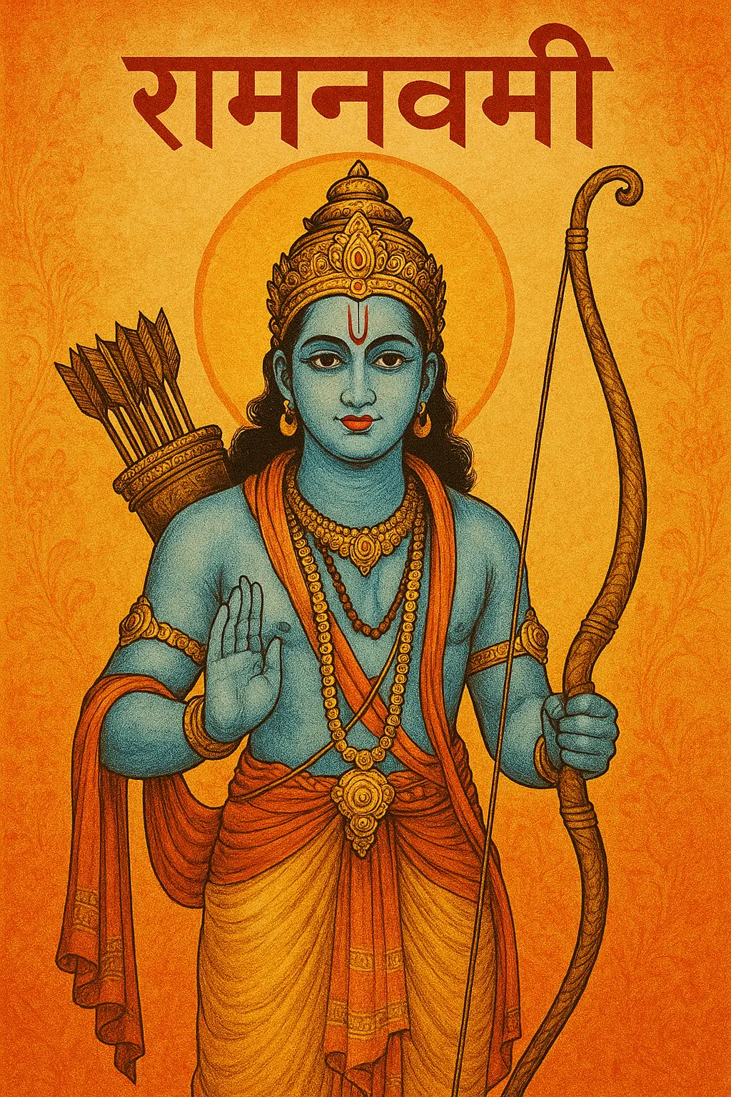 आप सभी को #रामनवमी की हार्दिक शुभकामनाएं 
श्री राम चंद्र की 