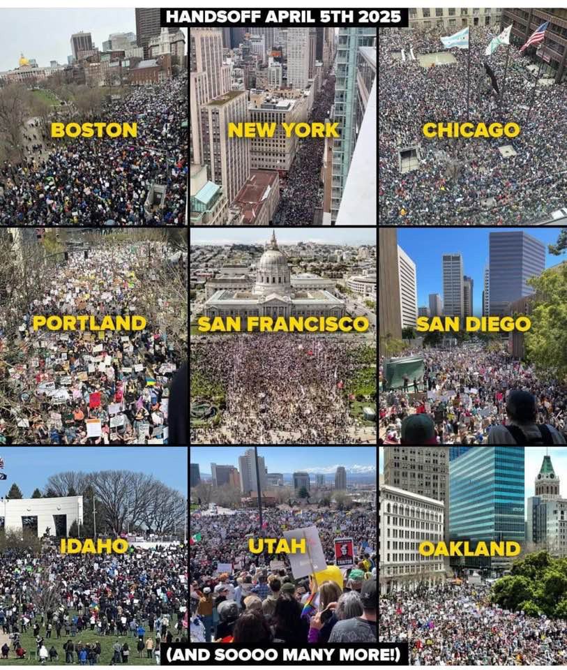 Everywhere is going to protest against Trump's policy and DO