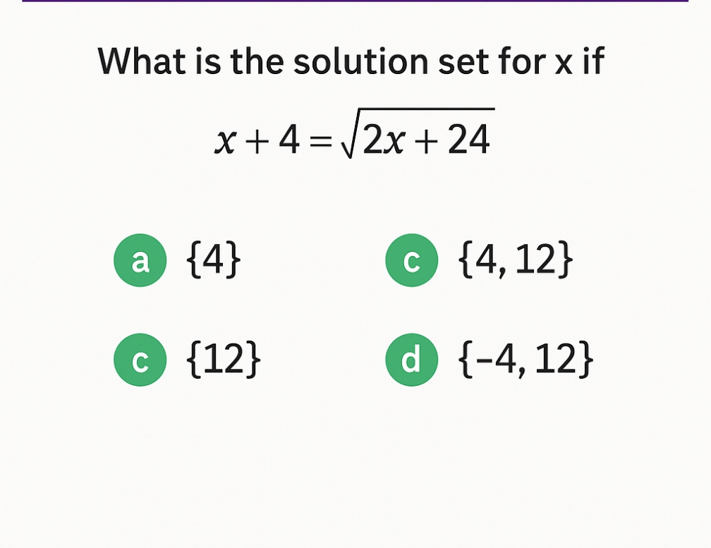 value of x, what?