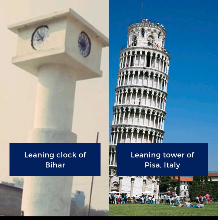 अब बिहार में भी लिनिंग पीसा टॉवर 👇
#Bihar 
जानकारी के लिए बत