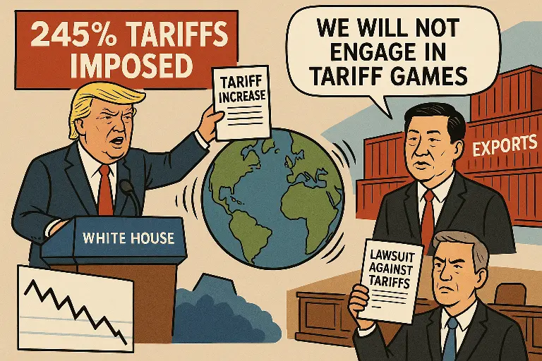 US Escalates Trade War: Trump Announces 245 percent Tariffs 