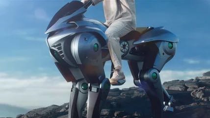 カワサキは、いつか乗れるかもしれない水素で動くロボット馬を作った 
KAWASAKI MADE A HYDROGEN-P