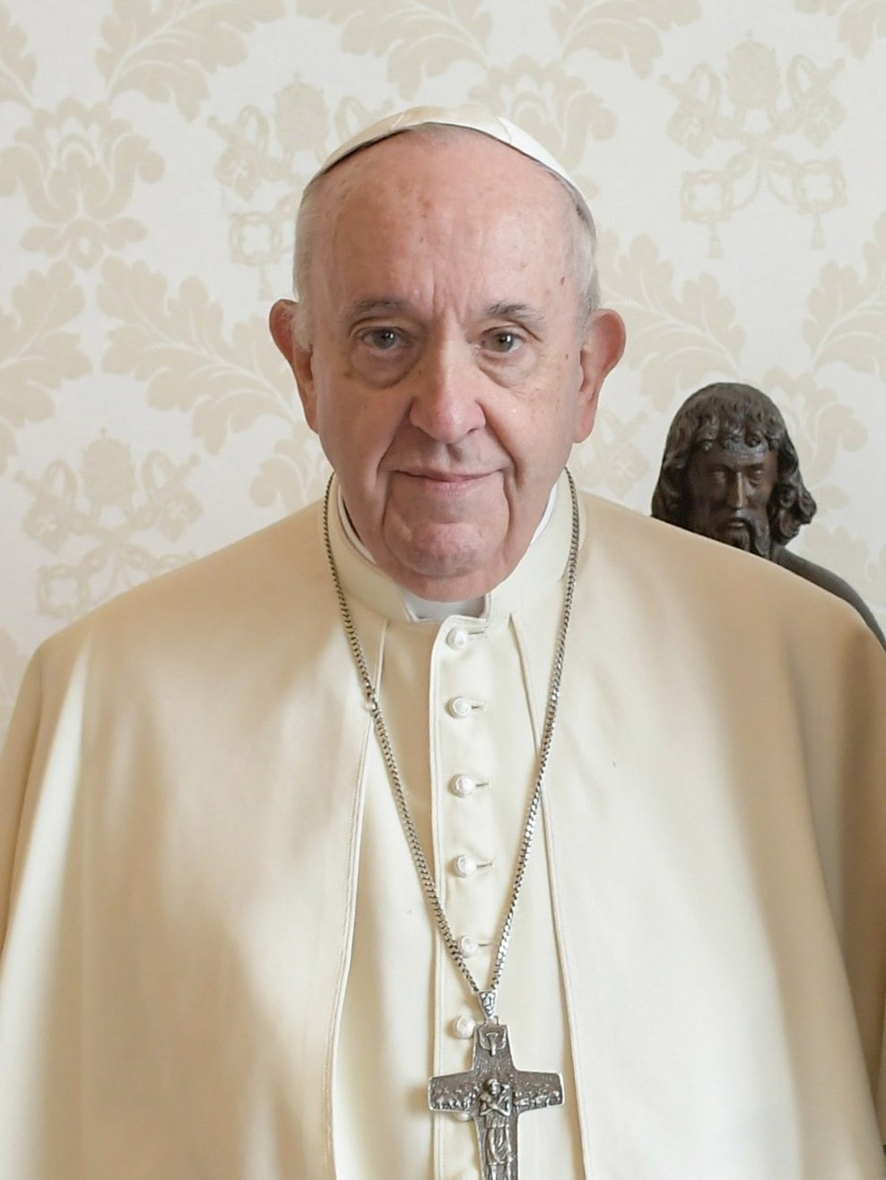 Pope Francis, born Jorge Mario Bergoglio on December 17, 193