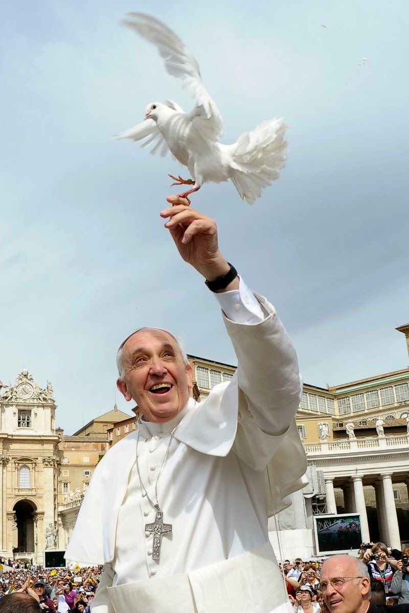 Pope Francis -(1936-2025)
"God never tires of waiting for us