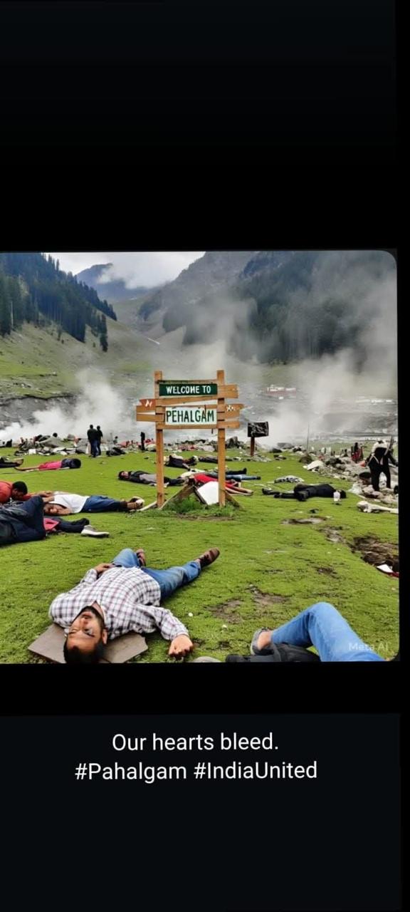 ALL EYES ON #PAHALGAM! 
#terrorist