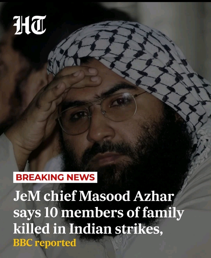 Jaish-e-Mohammed (JeM) chief Masood Azhar claimed that 10 me