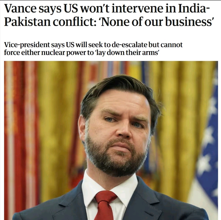 US wouldn't interfere between India and Pakistan 
#USA #Paki