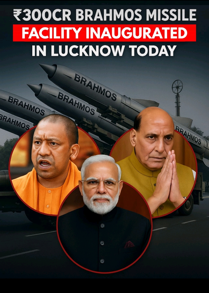 Brahmos missiles in #Lucknow, UP