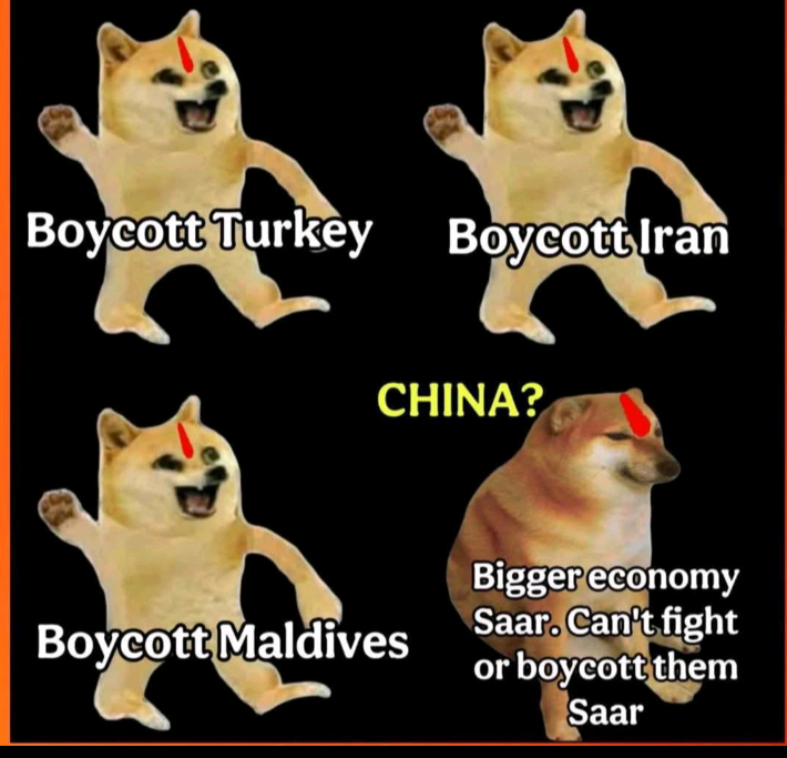We are going to trends #Boycott #Turkey , #Maldives , #Azerb