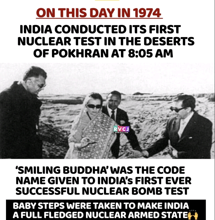 You can't forget this day! 
nuclear test successfully 
#Indi