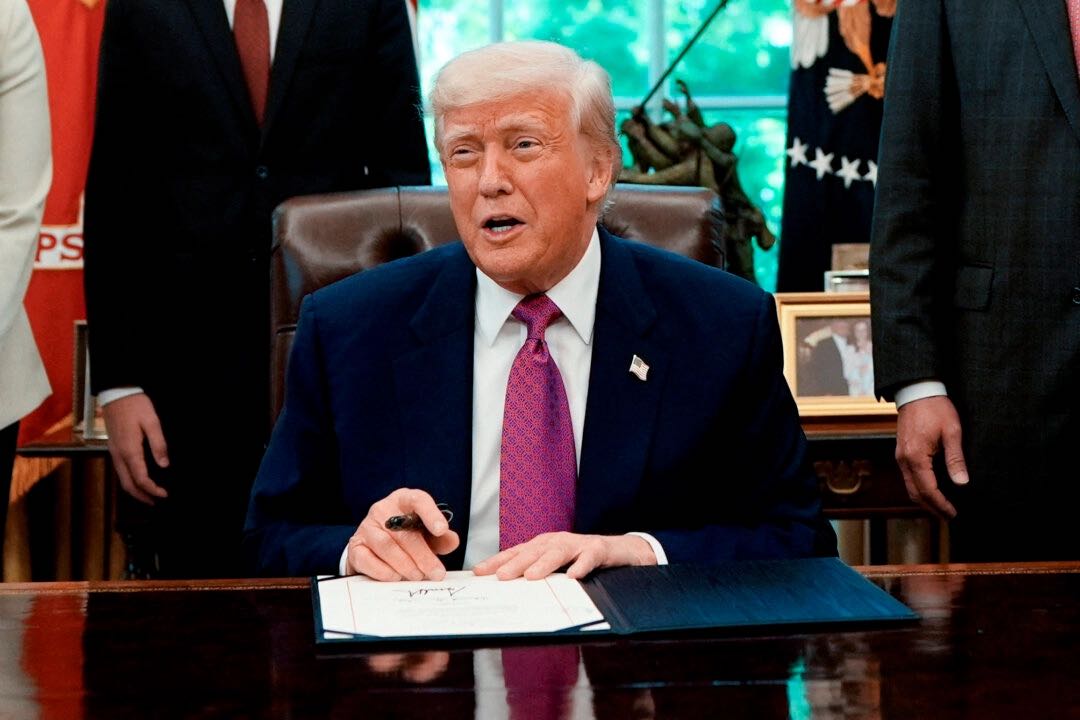 U.S. President Donald Trump in Washington 
Says 50 Percent T