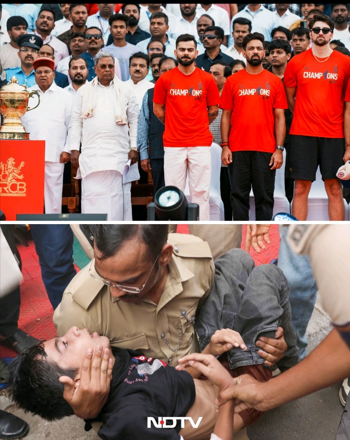 Who is the response for 11 dead people in #bangalore?

#RCB|