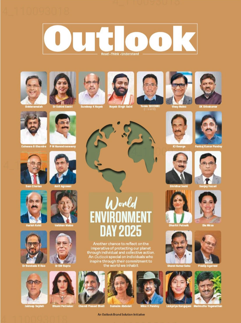 Outlook India, one of the top leading magazine of India feat