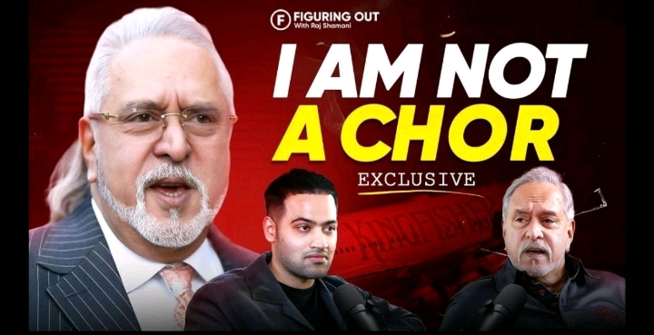 #Vijay Malaya said on a podcast shows "I am not a chor"