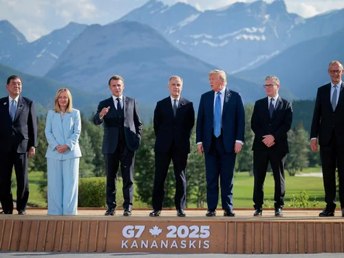 #G7Summit 2025, Have you noticed in this picture frame? 🖼️