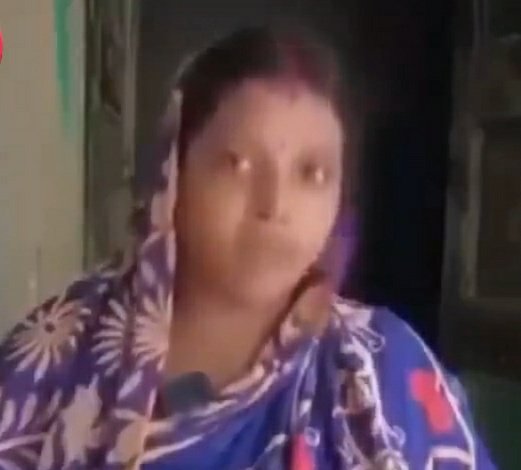 बांग्लादेश में एक हिंदु महिला के साथ बहुत बर्बरता घटना हुई..