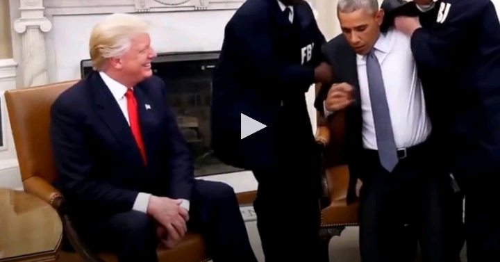 This is an insult to our ex President #Barack #Trump