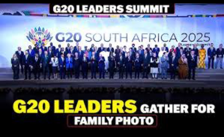 The summit marked the first time the G20 gathering has been 