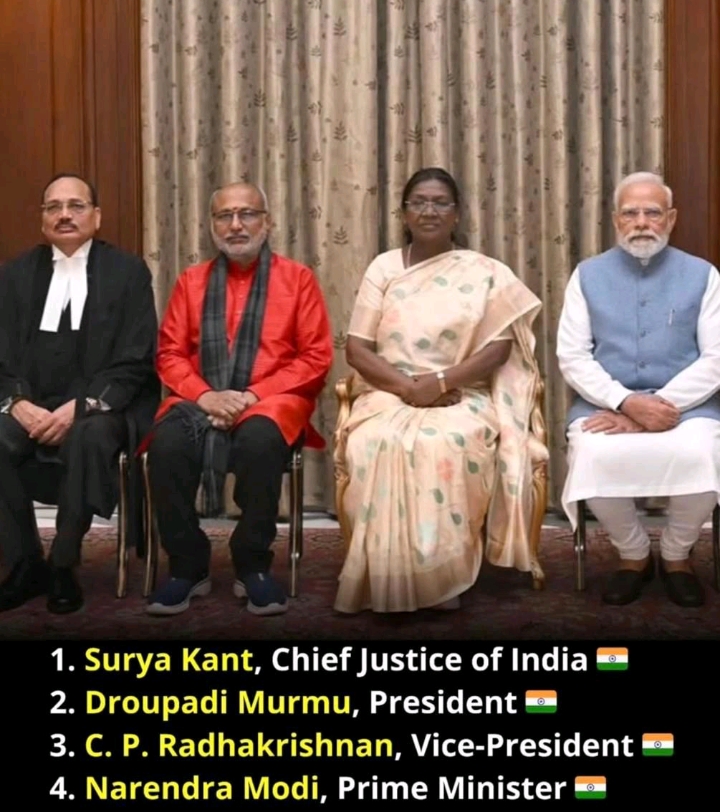 New Chief justice of India #SuryaKant appointment. 
#CJI #Su