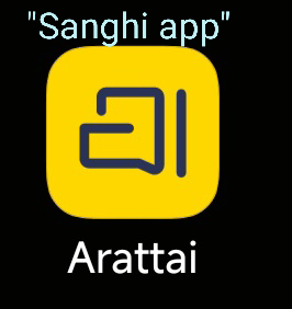 Why do some people call Arattai a “Sanghi app”?

Arattai is 