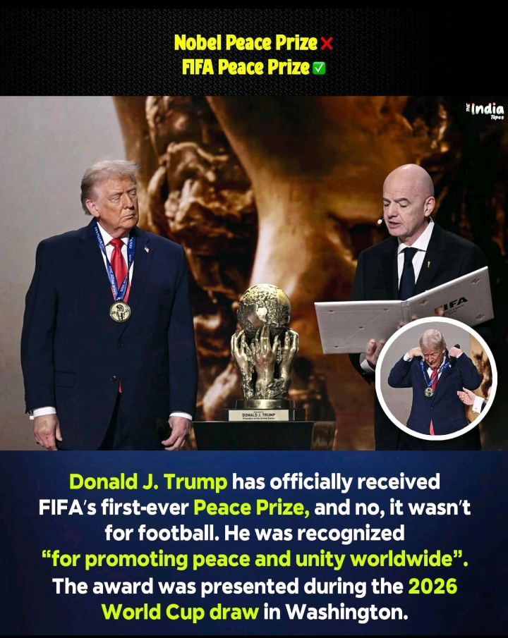 Well, if not Nobel, at least I got FIFA 

#trump #usa #world