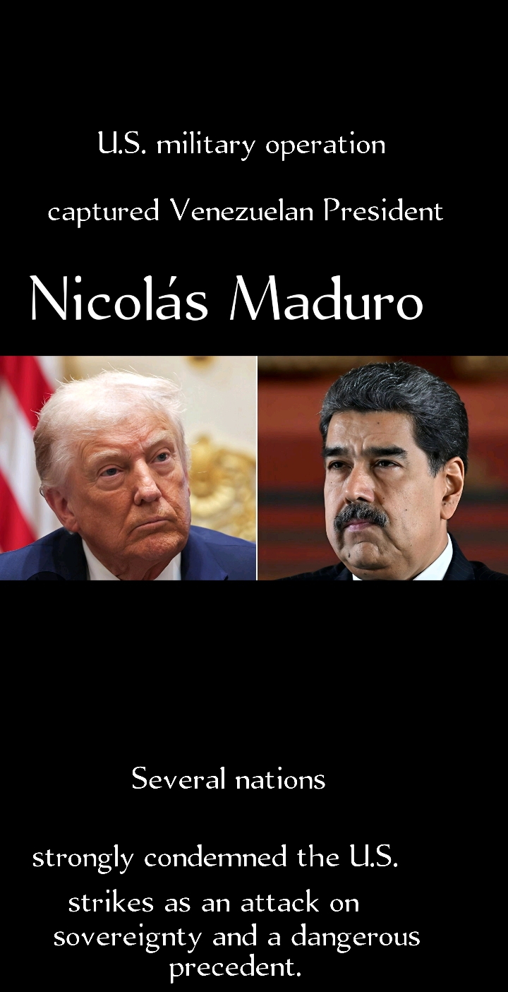 U.S. military operation captured Venezuelan President Nicolá