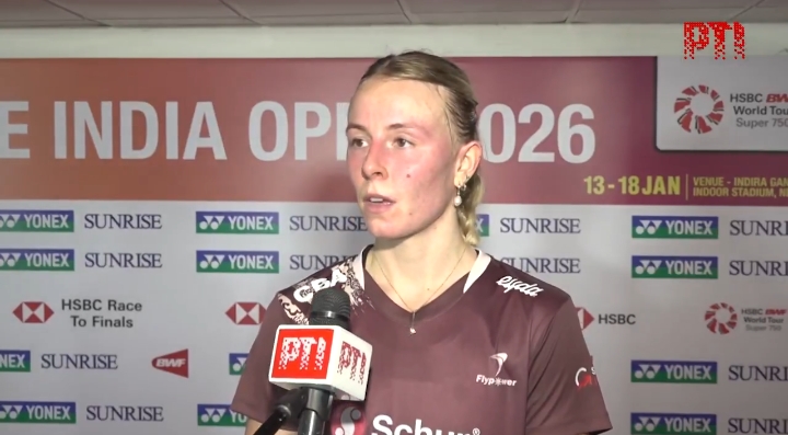 Danish badminton player Mia Blichfeldt has sharply criticize