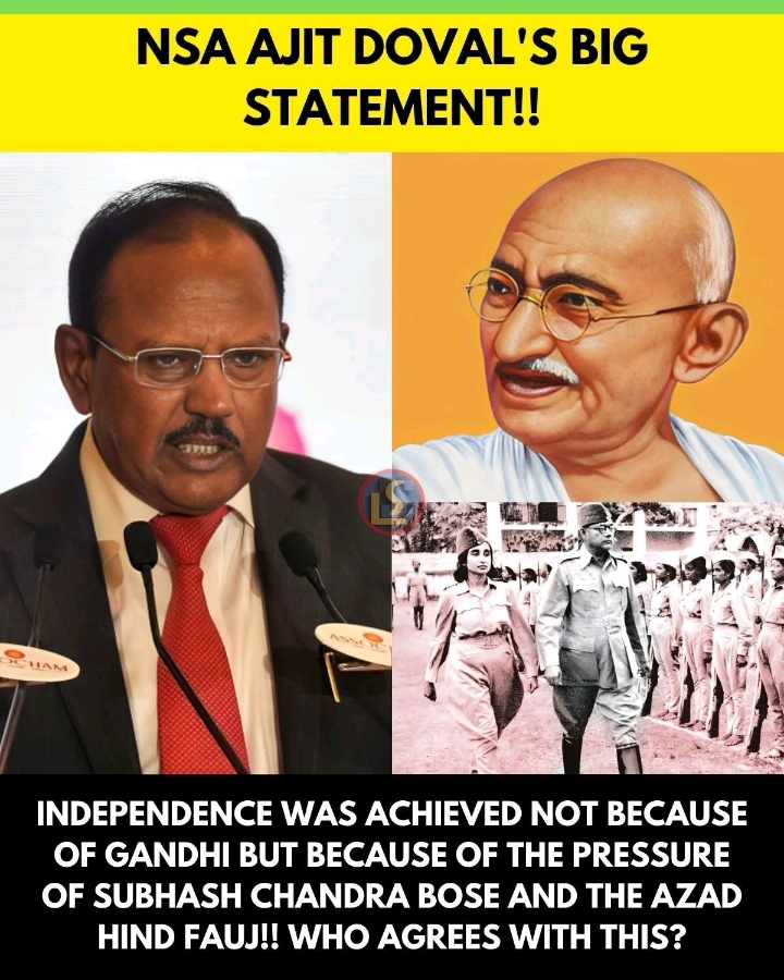 आज़ादी करवाने में सभी की हाथ है।