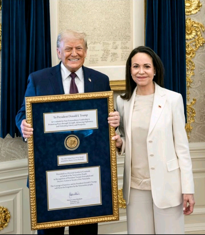 Finally trump got a noble peace prize... 
#noble