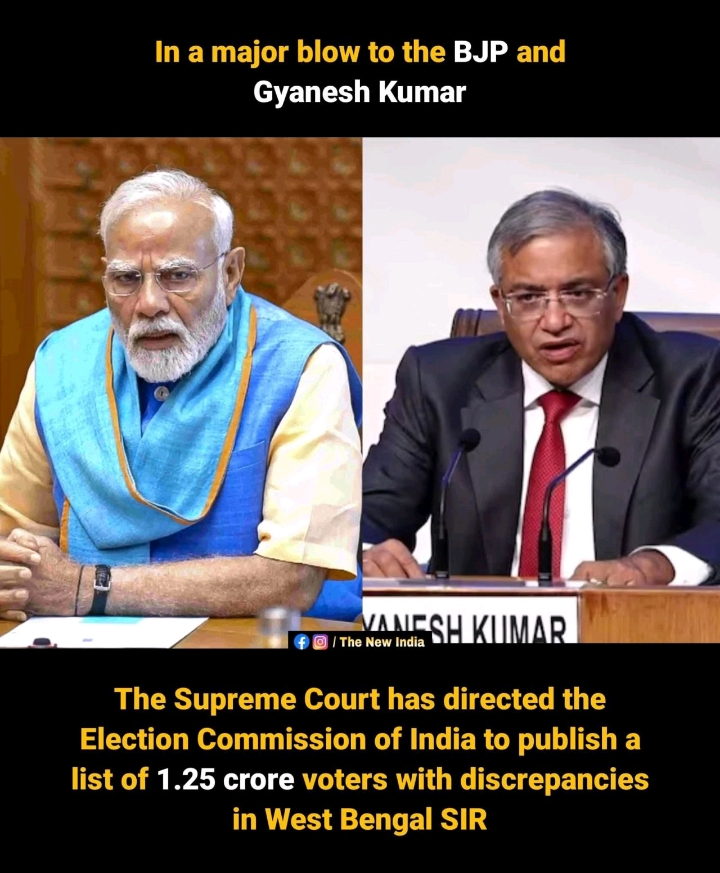 What a decision! #SIR #ECI