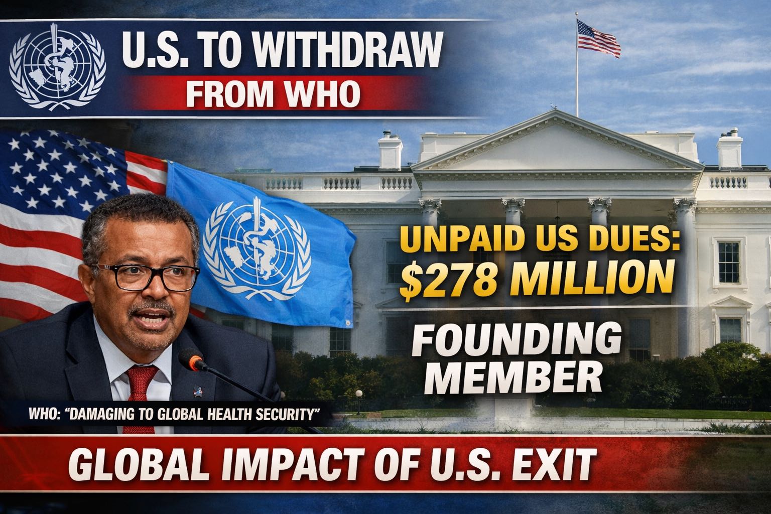 The World Health Organization (WHO) has confirmed that Ameri