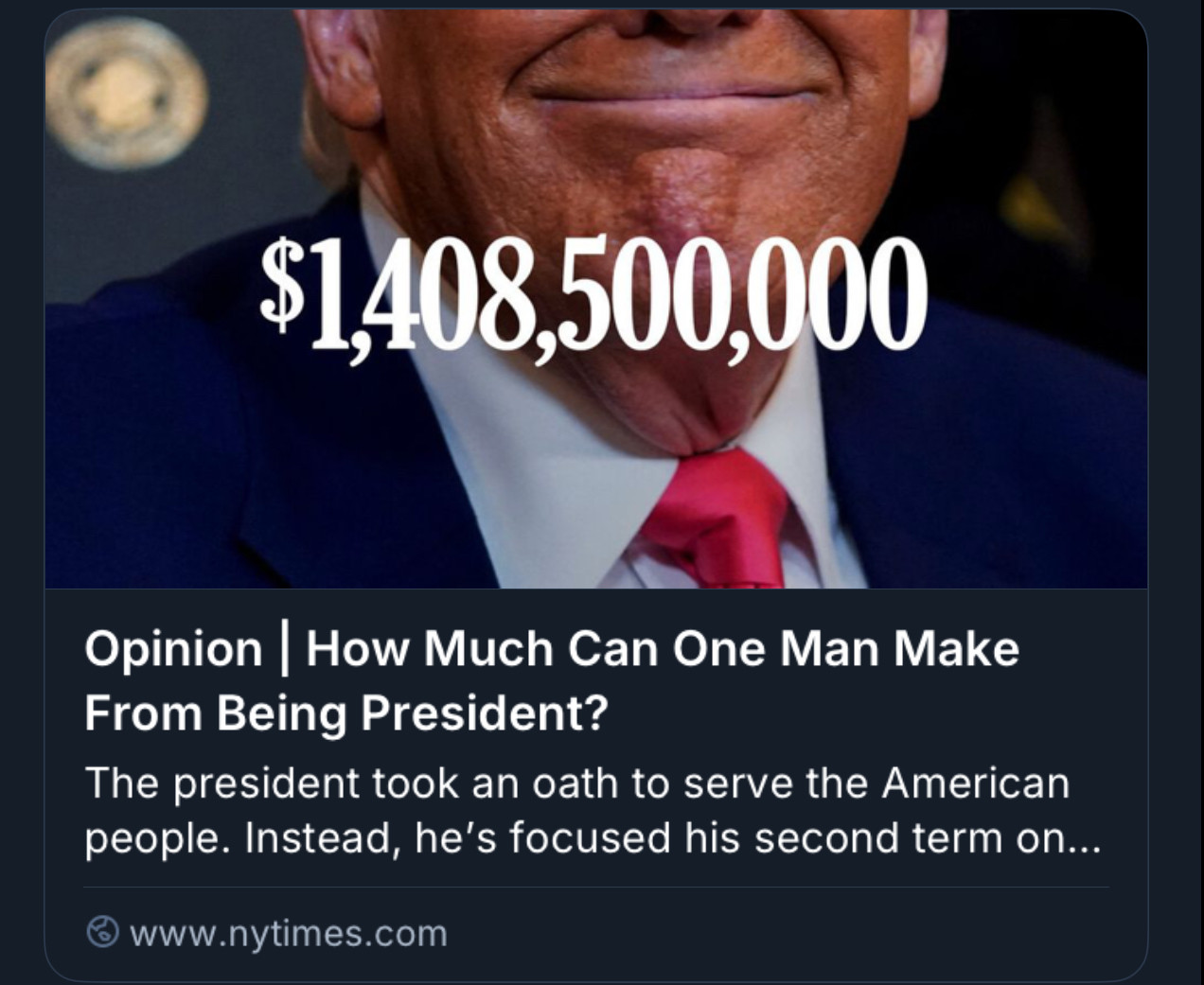 Power isn’t free. It pays.
#PowerAndMoney
#PoliticsExposed
#