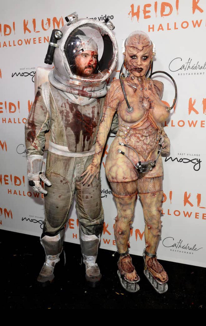 What are some examples of people taking Halloween costumes t
