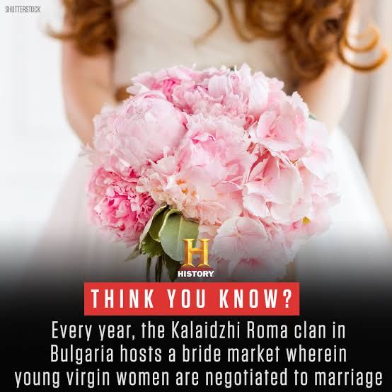 In Bulgaria, the Roma community has preserved unique marriag