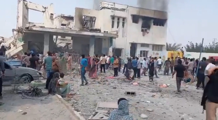 At least 51 young girls were killed when a missile or bomb h