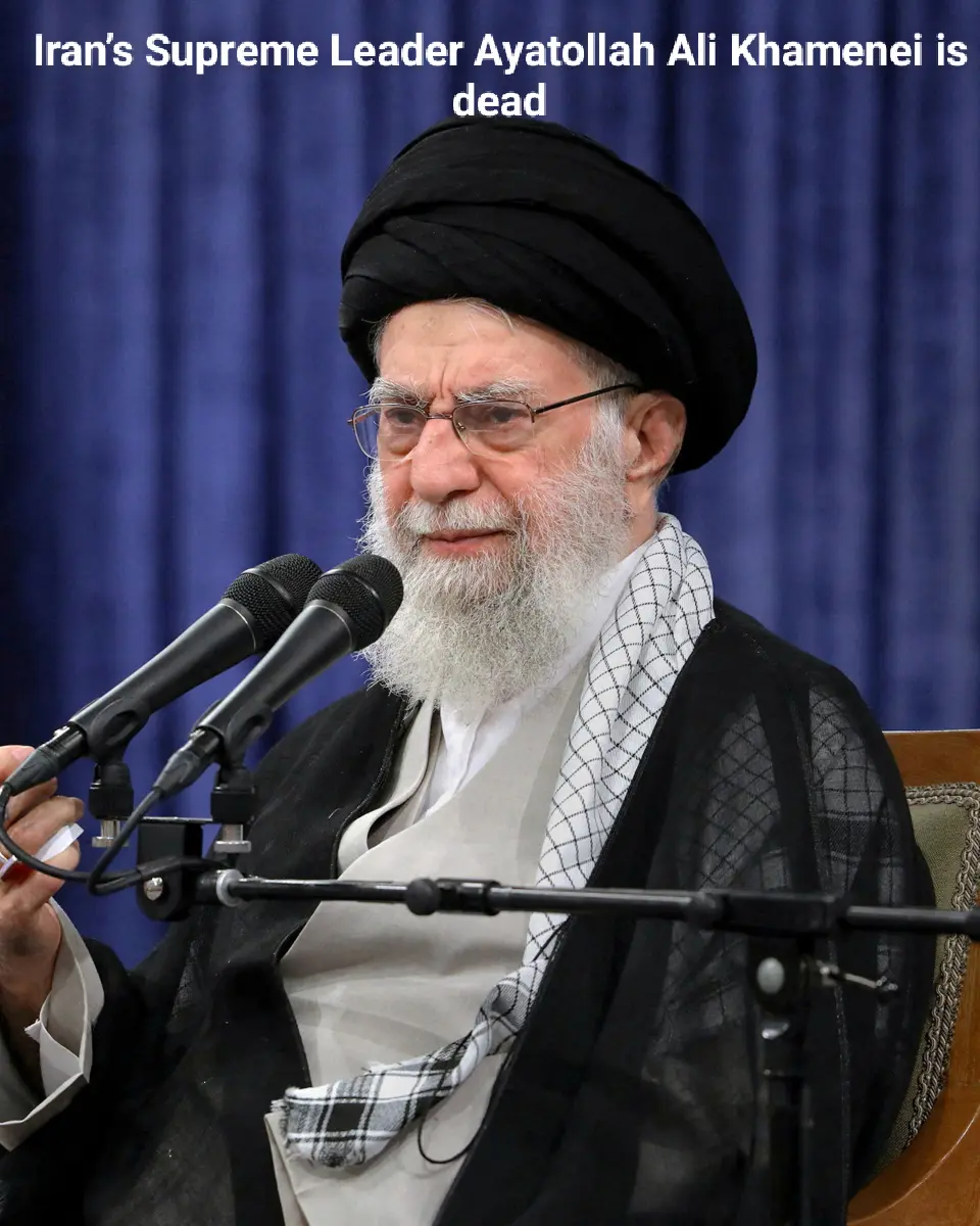 Iran’s Supreme Leader Ayatollah Ali Khamenei  मारा गया!

#Ir