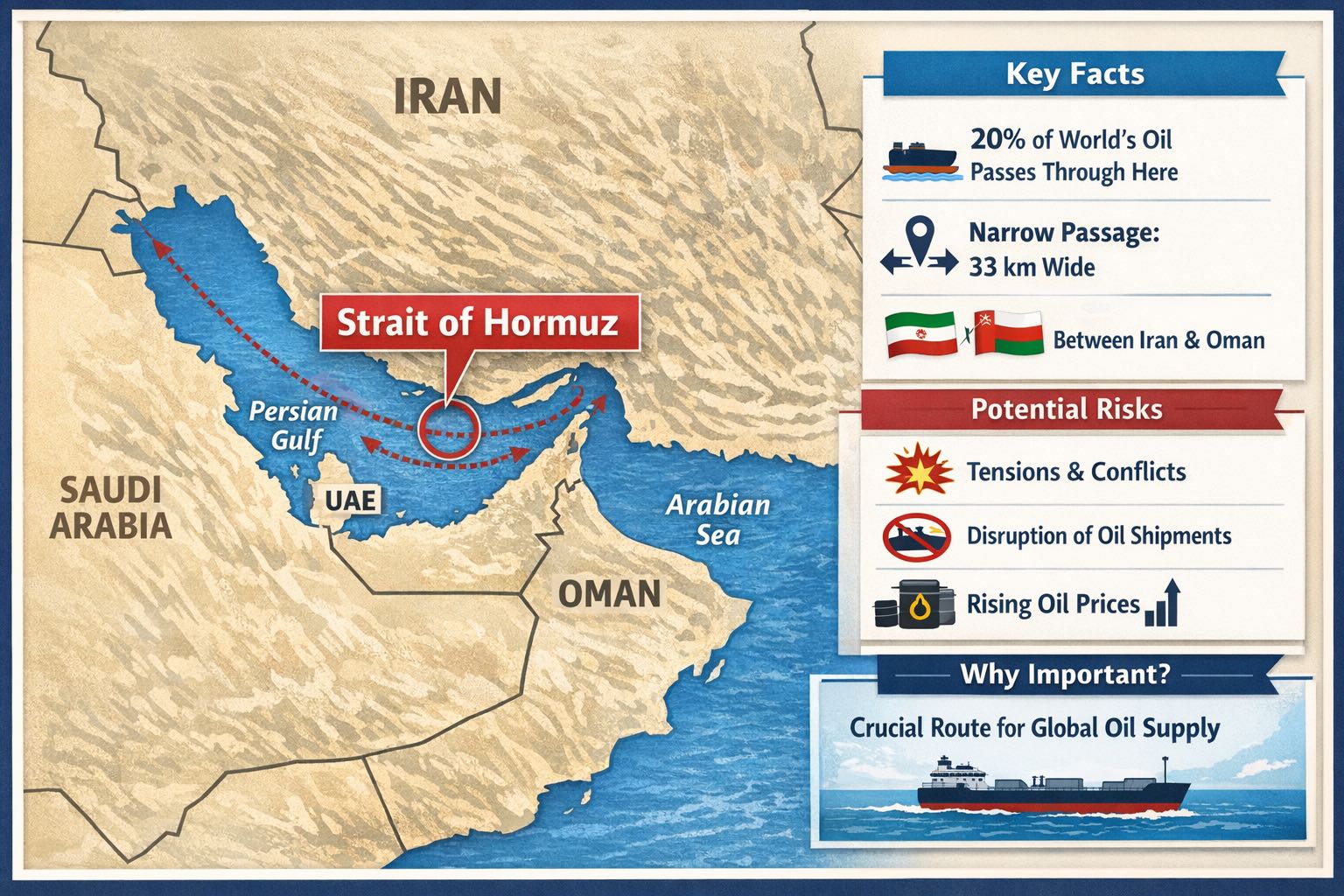 🌊 Strait of Hormuz

The Strait of Hormuz is a narrow but ext