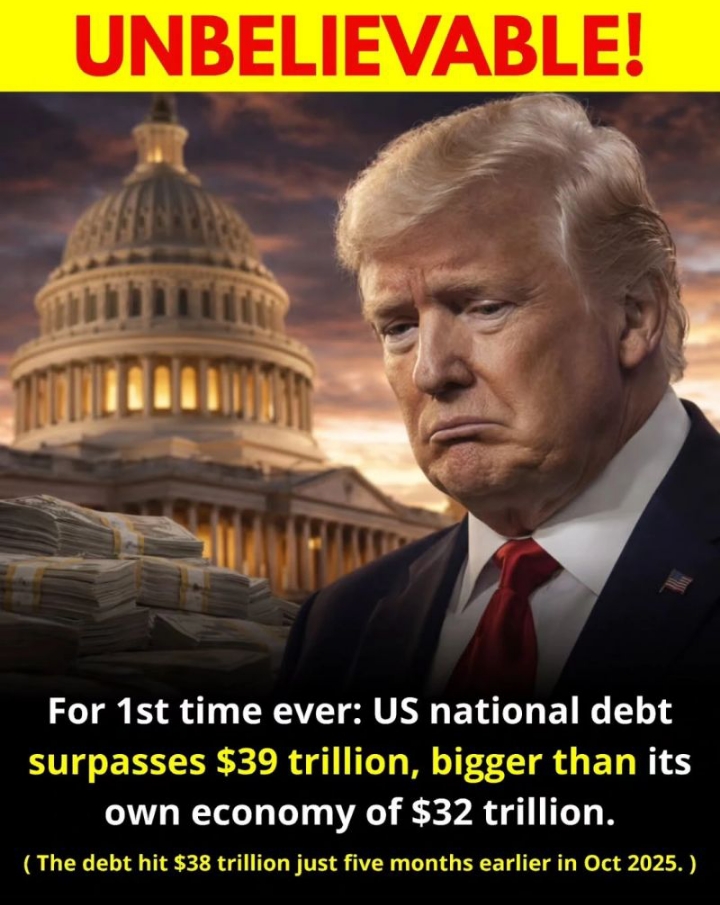 US gross national debt (total, including intragovernmental h