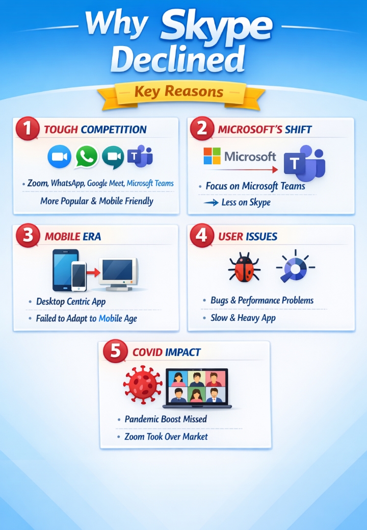A one time very famous video chat application - Skype 

Now 