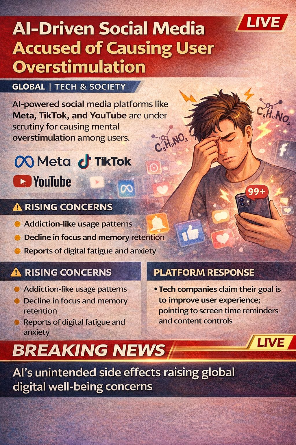 📰 AI-Driven Social Media Accused of Causing User Overstimula