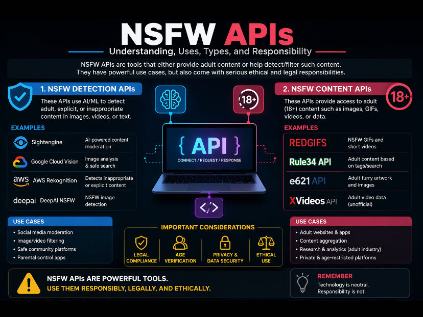 The Rise of NSFW APIs: Innovation, Ethics, and the Limits of