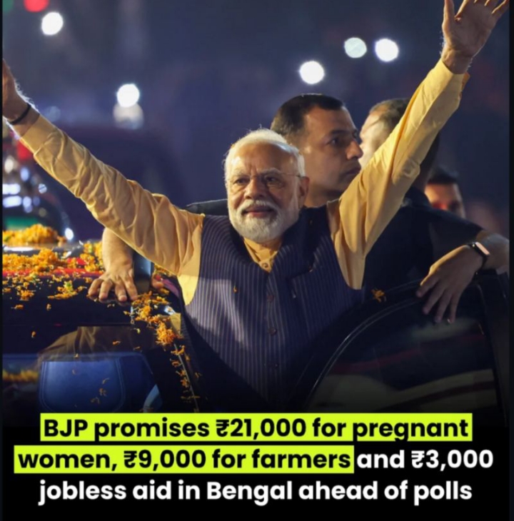 BJP promises in #wb 😄 #election