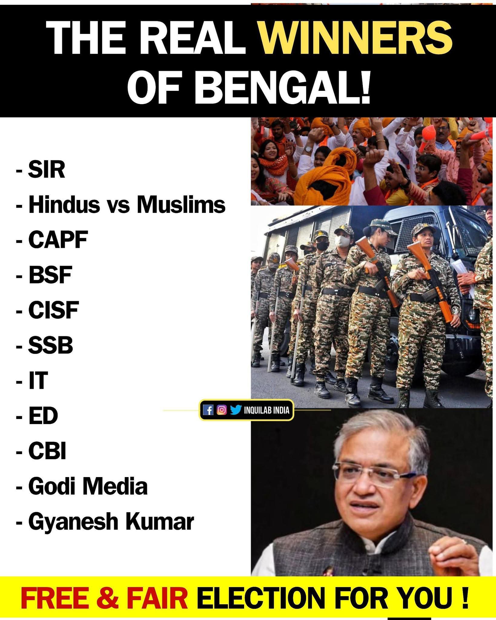 Thank you #ECI #WestBengalElectionResult2026