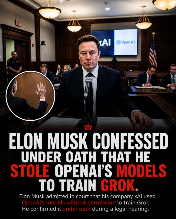 “Elon Musk Acknowledges Partial Use of OpenAI Models in Grok
