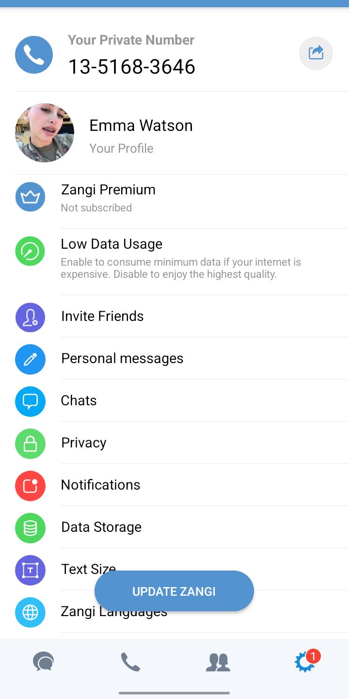 that's my zangi info chat me privetly over zangi